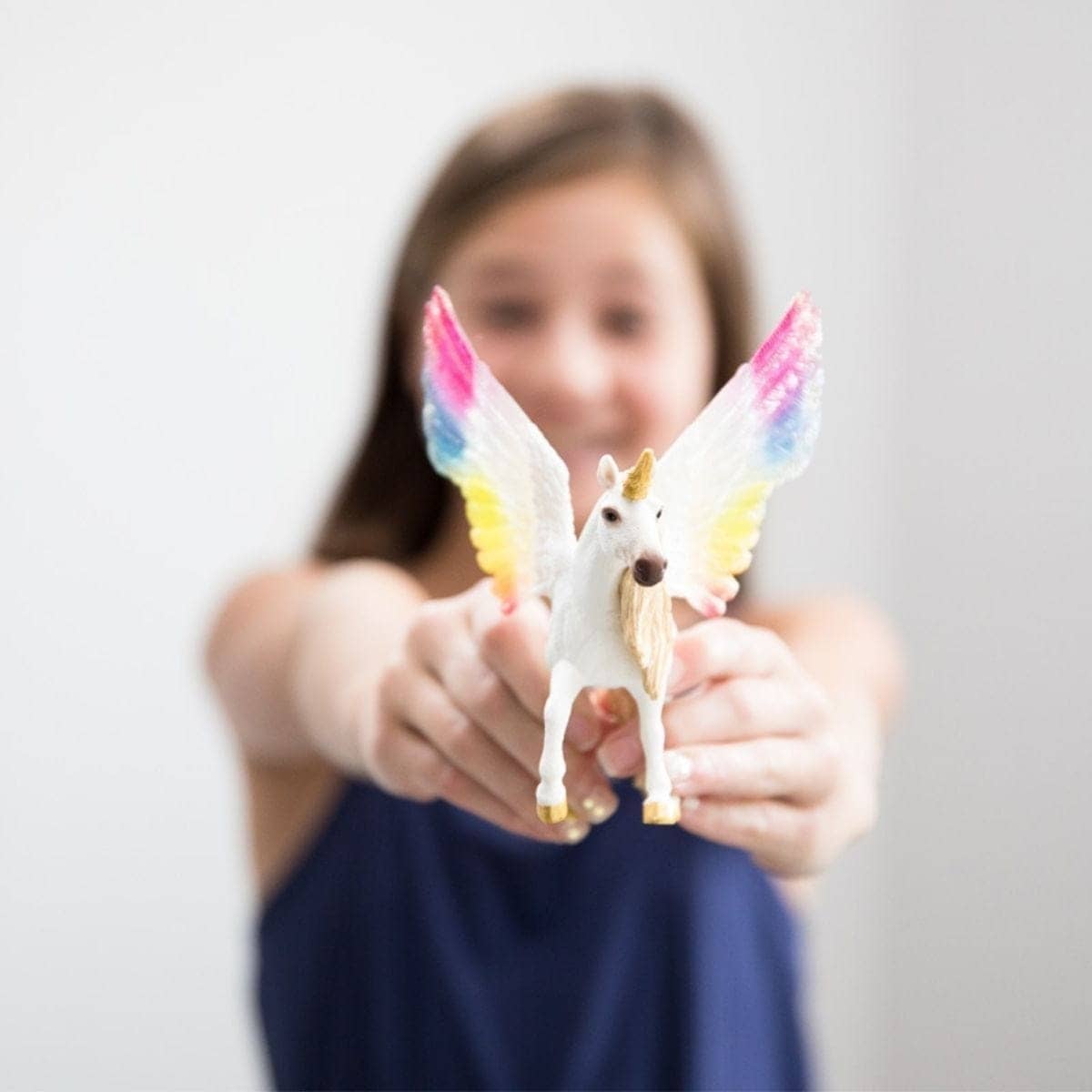 Schleich - Winged Rainbow Unicorn Bayala Magical Fantasy Figurine - Image 2