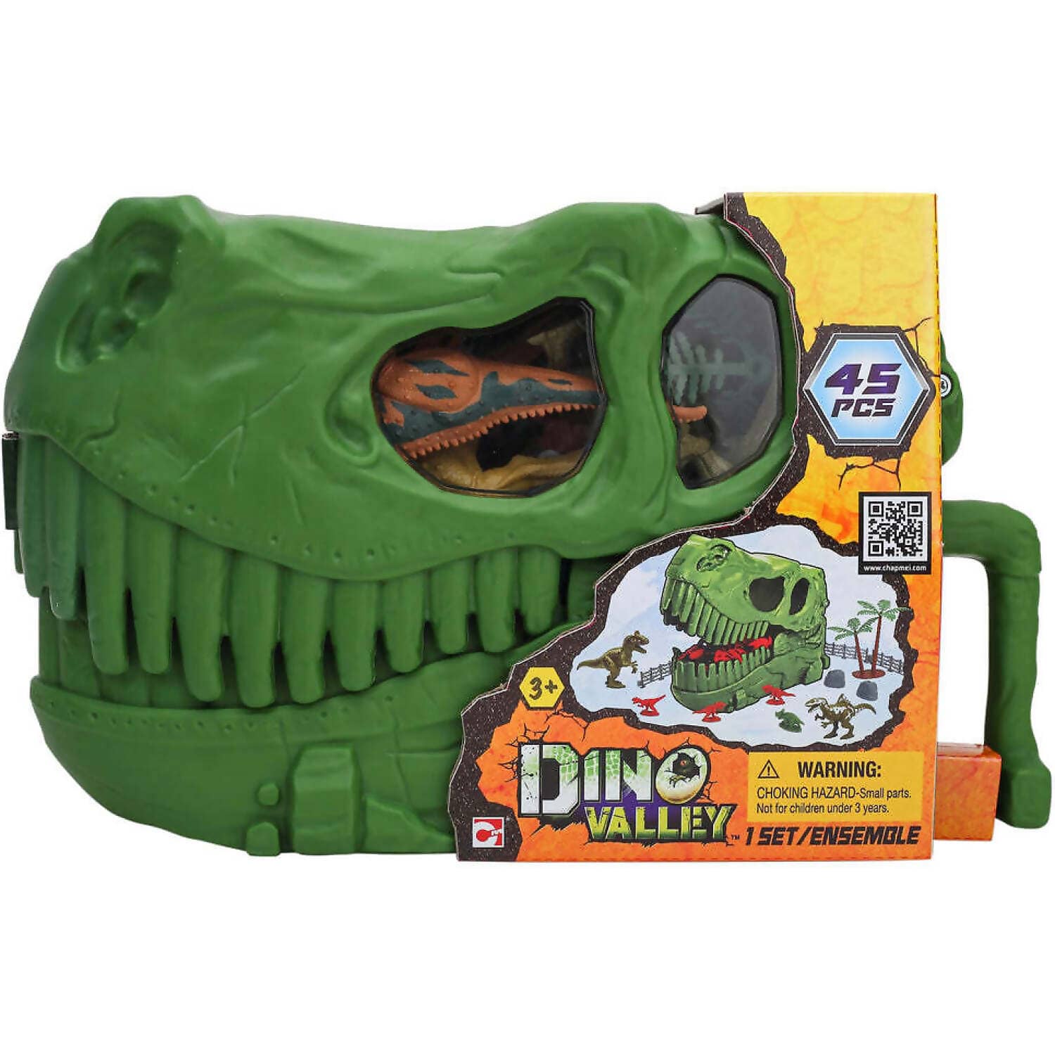 Dino Valley - Dino Bucket Head 45pcs