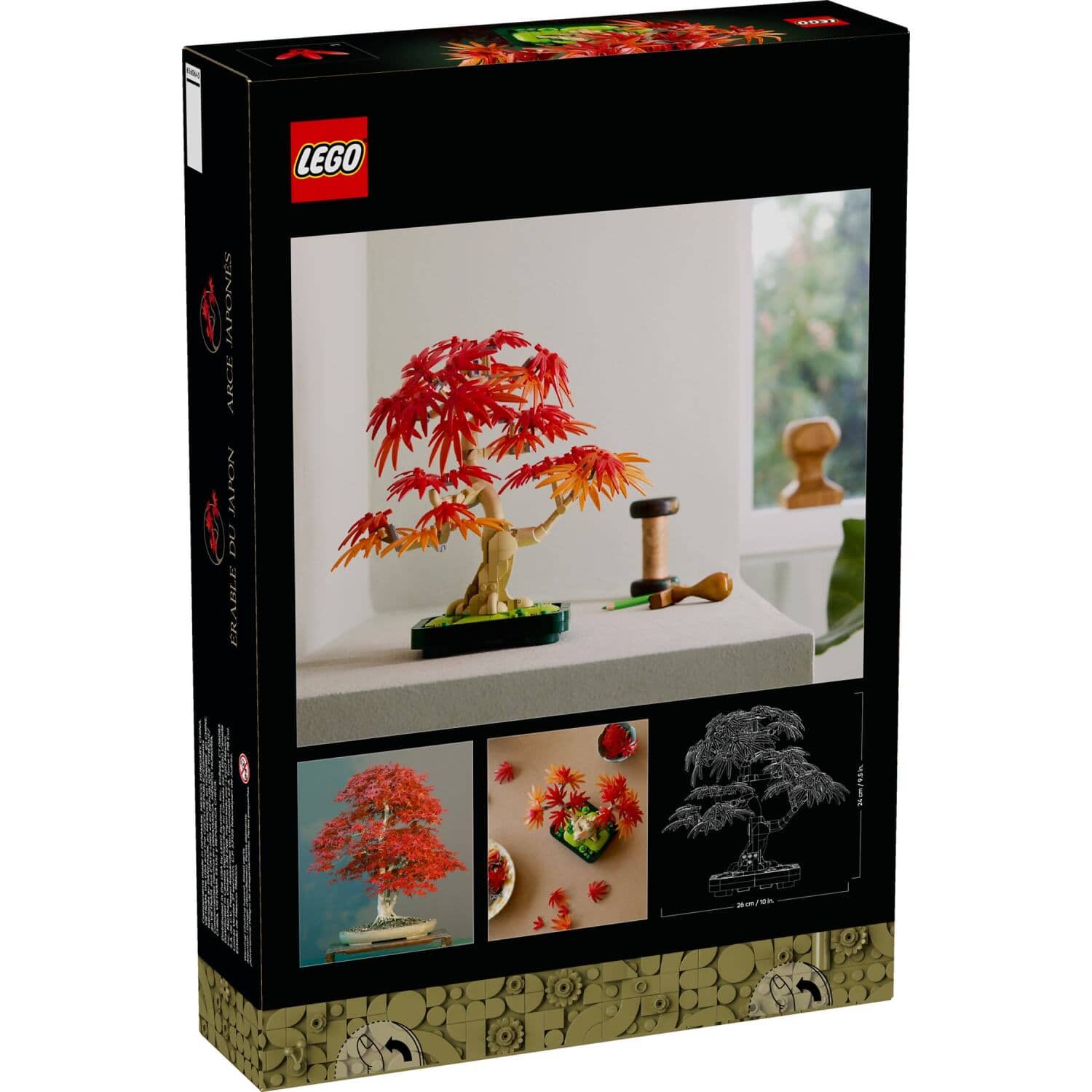 LEGO 10348 Japanese Red Maple Bonsai Tree - Botanicals - Image 8