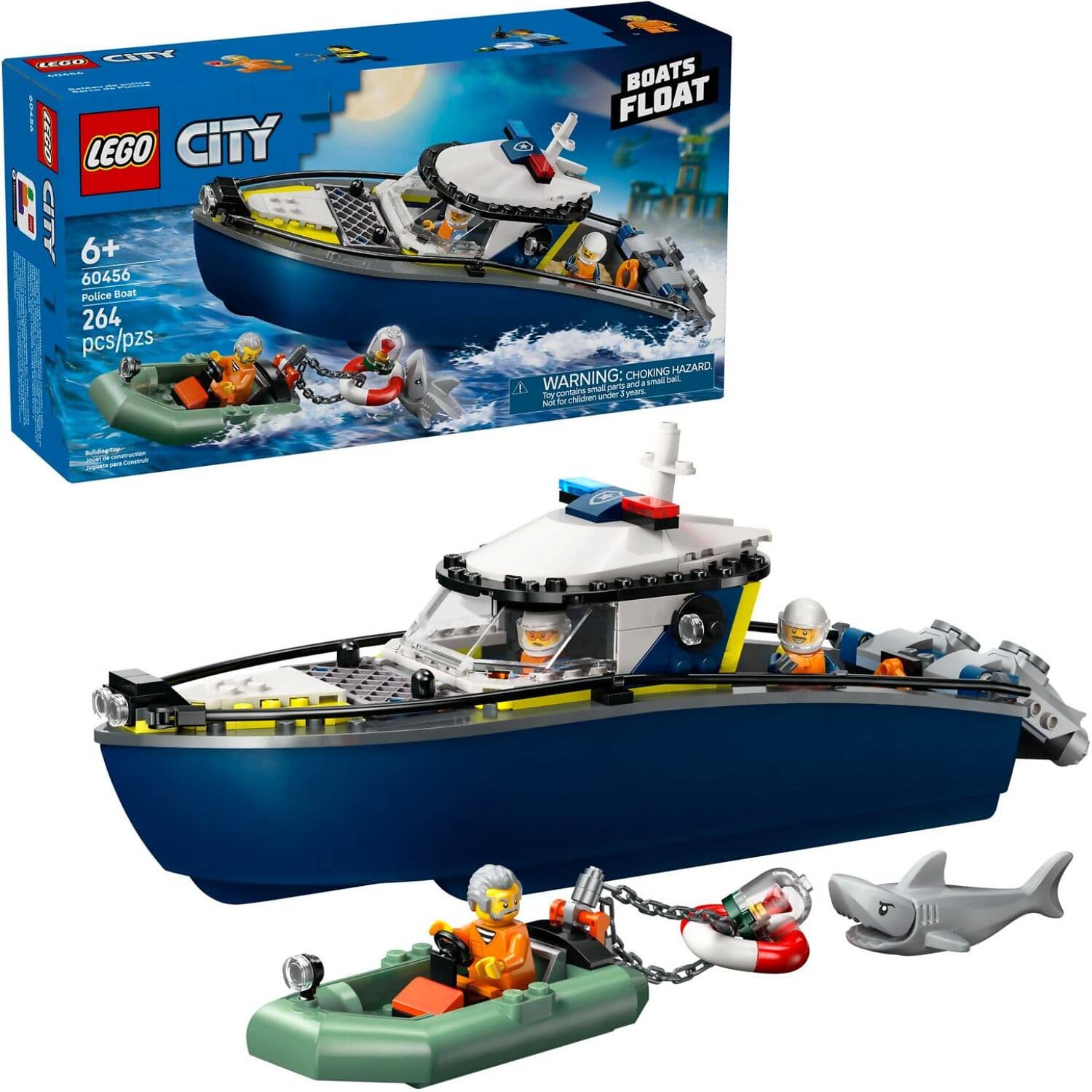 LEGO 60456 Police Boat Chase - City