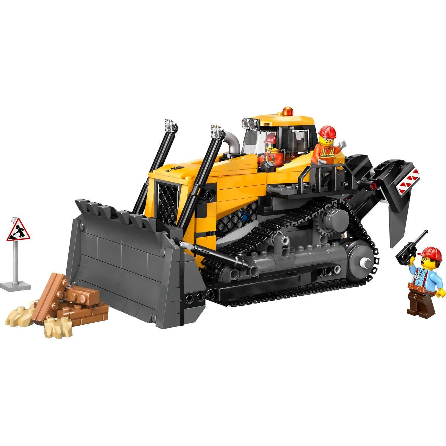 LEGO 60466 Yellow Bulldozer - City - Image 2