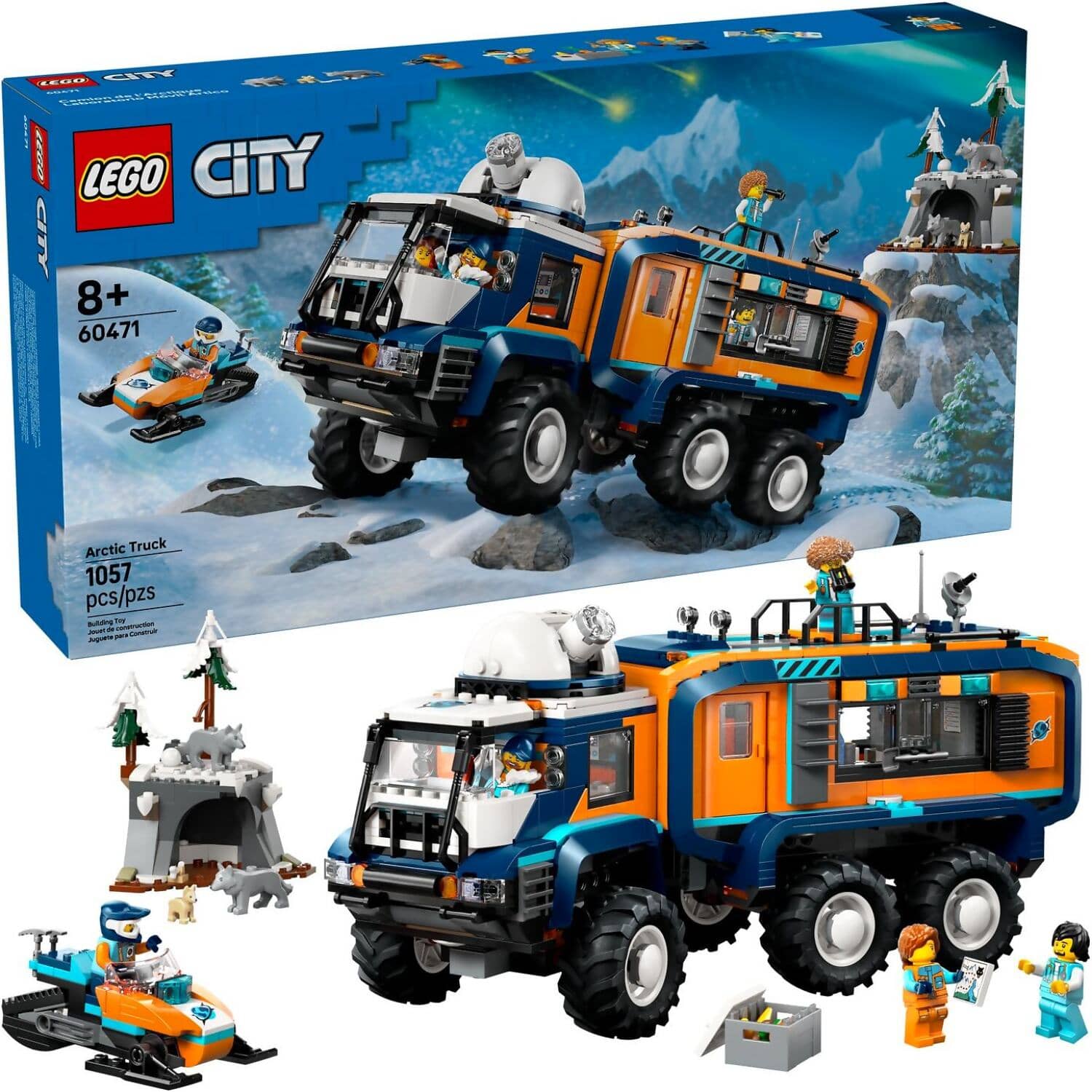 LEGO 60471 Arctic Explorer Science Lab Truck - City