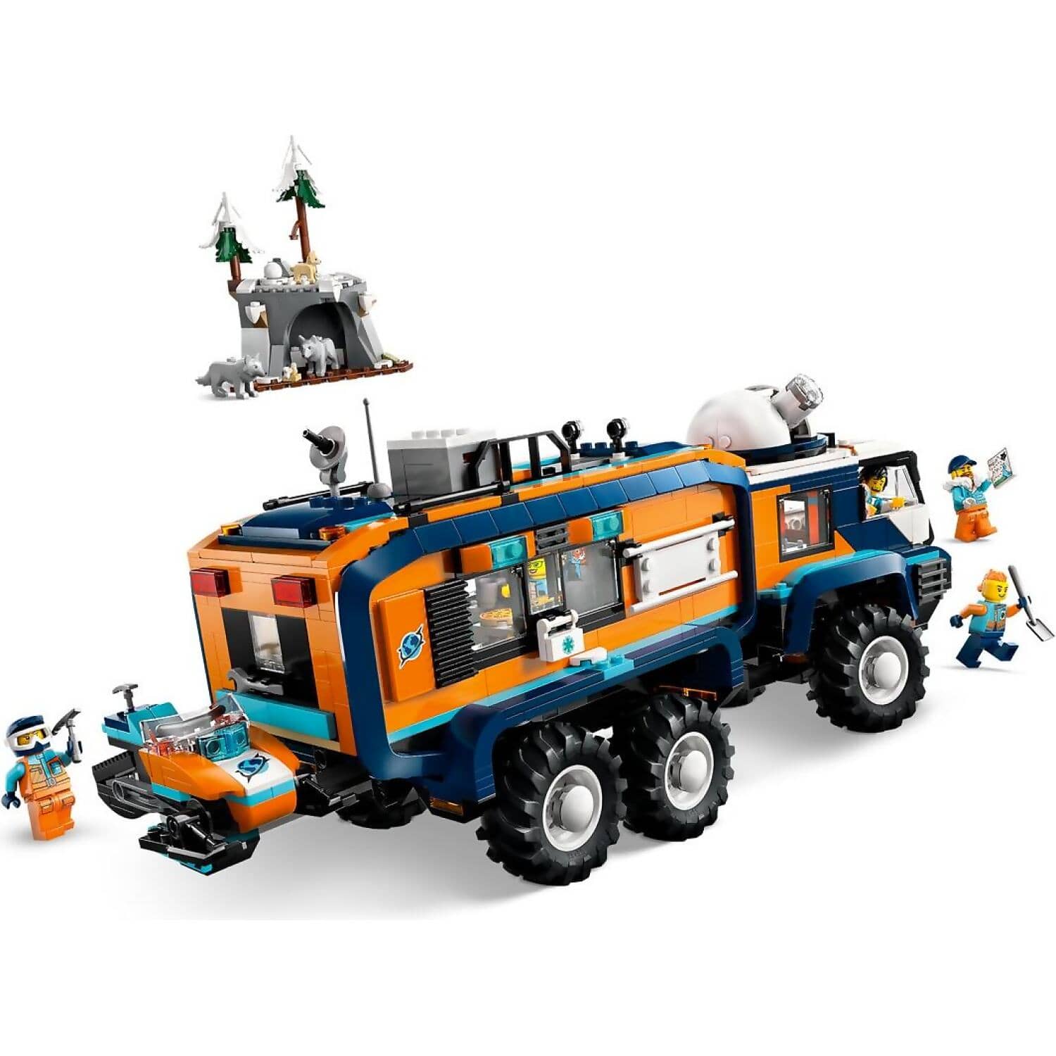 LEGO 60471 Arctic Explorer Science Lab Truck - City - Image 3