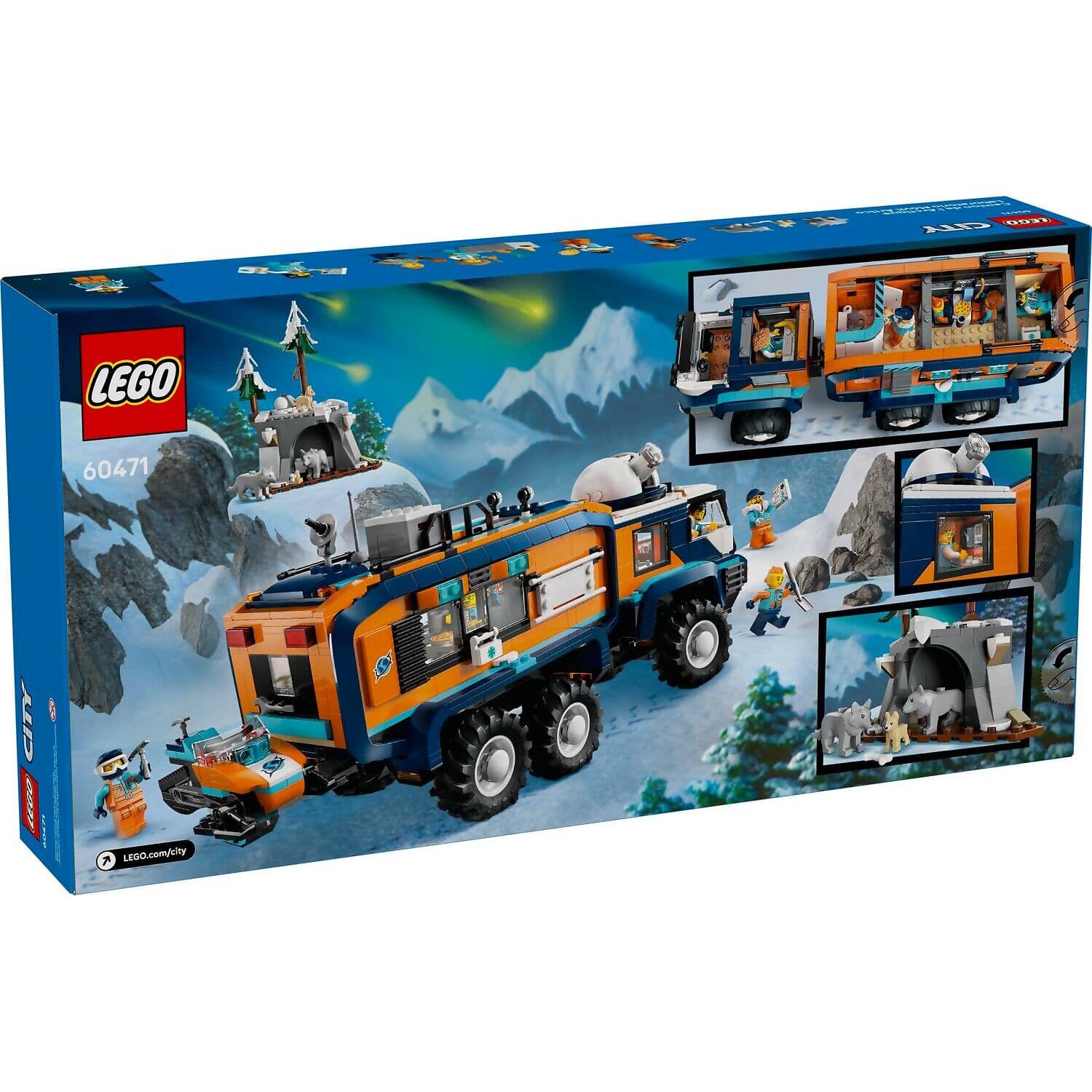 LEGO 60471 Arctic Explorer Science Lab Truck - City - Image 6