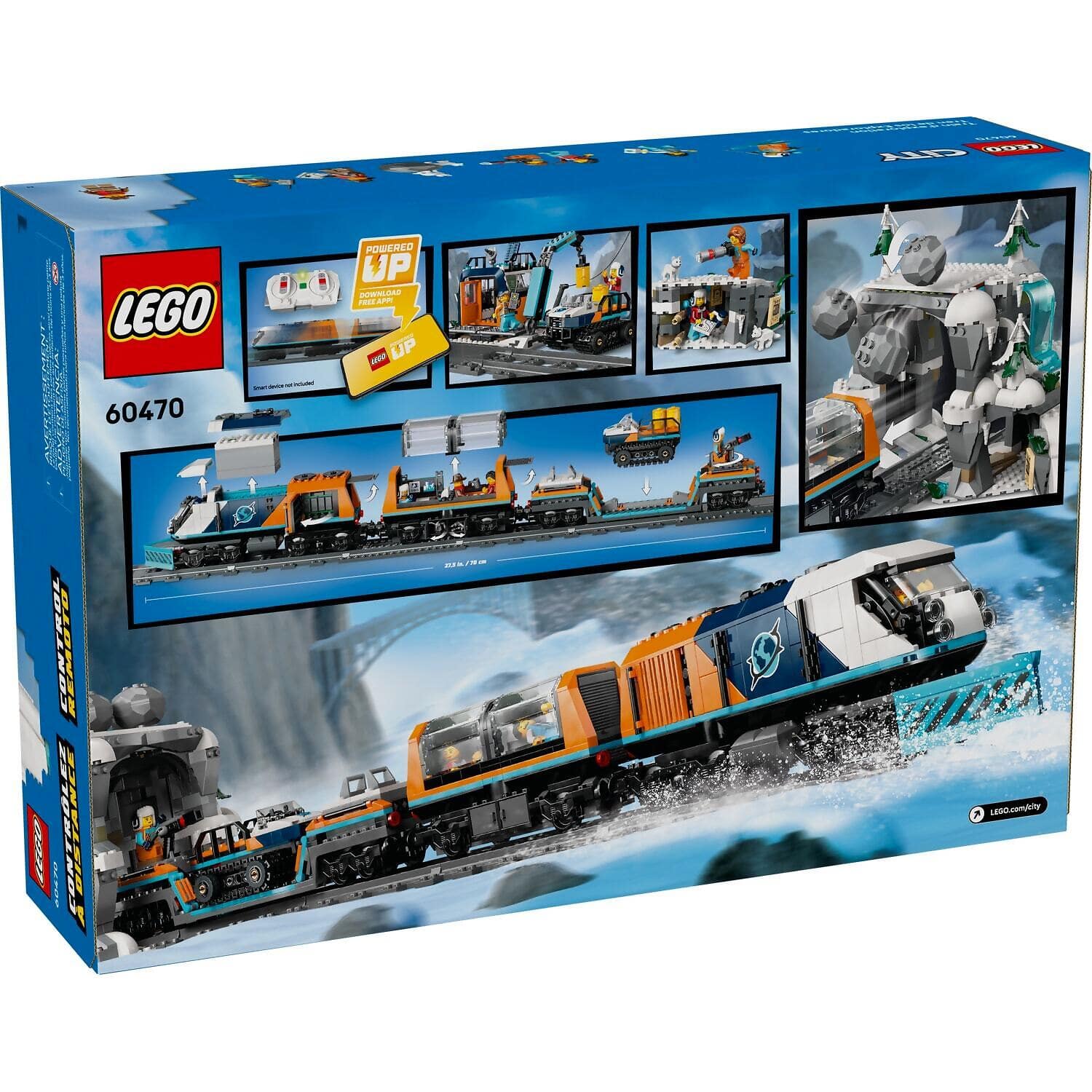 LEGO 60470 Explorers Arctic Polar Express Train - City - Image 6