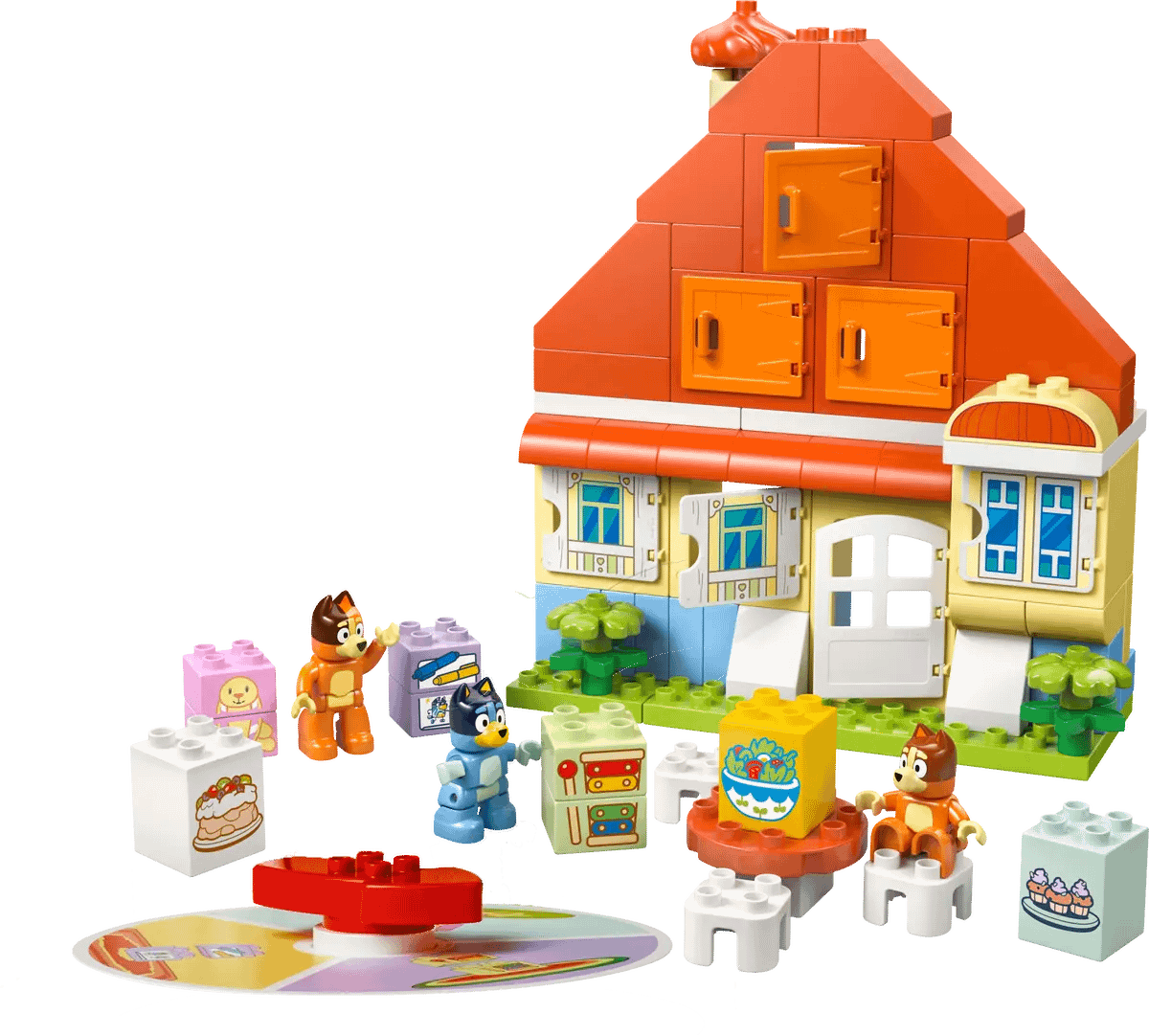 LEGO 10459 Bluey's Family House with Memory Game - Duplo