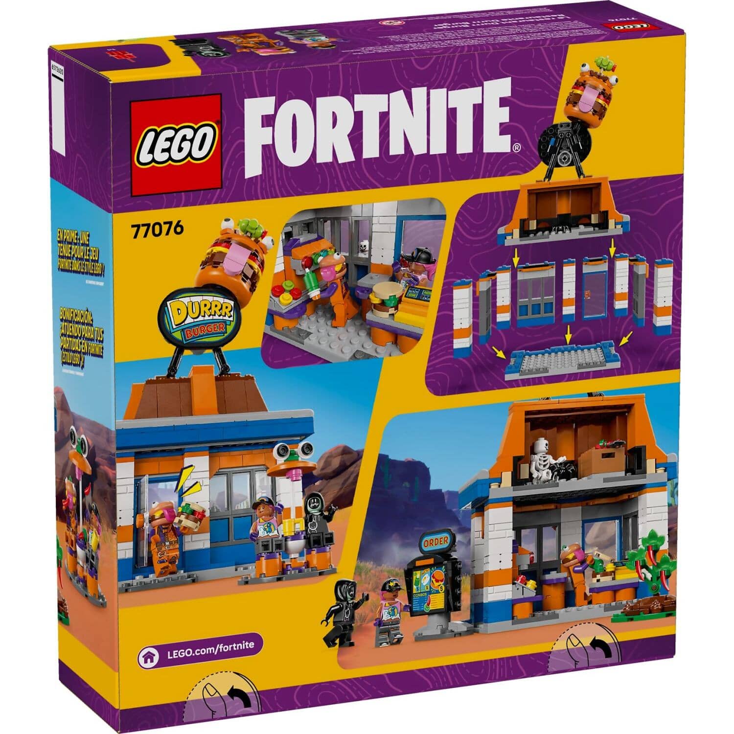 LEGO 77076 Durrr Burger Restaurant - Fortnite - Image 6