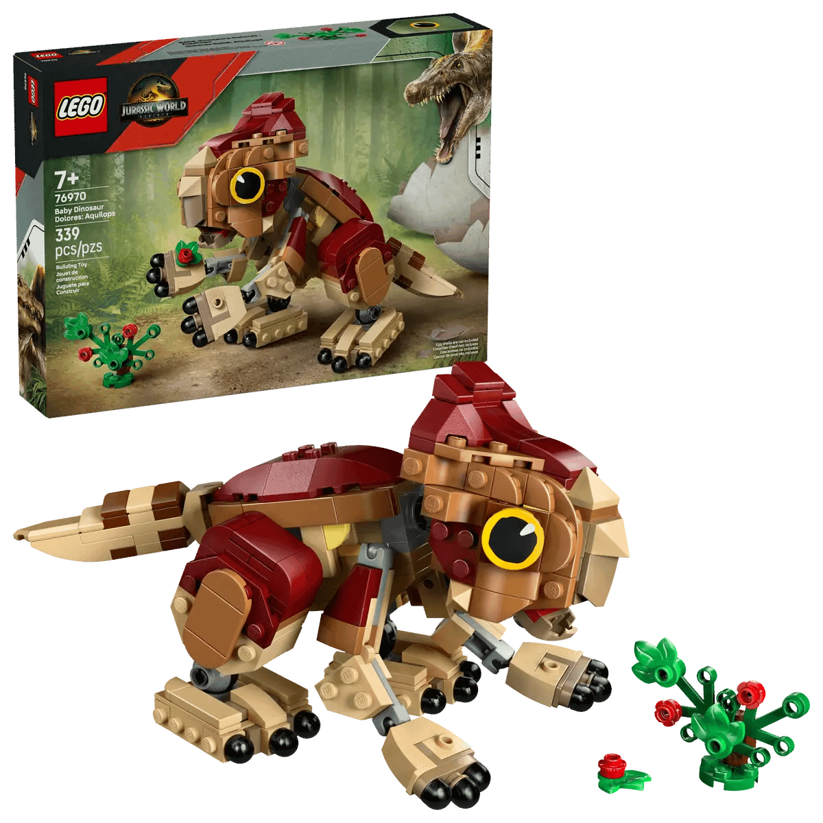 LEGO 76970 Baby Dinosaur Dolores: Aquilops - Jurassic World