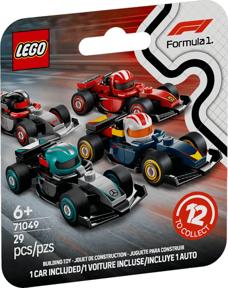 LEGO 71049 F1® Collectible Race Cars - Minifigures
