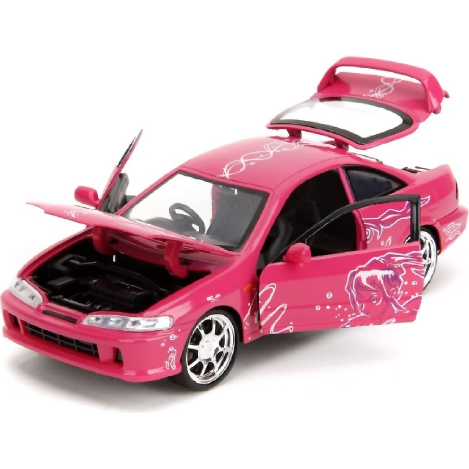 Jada Toys - Fast & Furious - 1995 Honda Integra Type R (Japan Spec) 1:24 Scale Diecast Vehicle - Image 7