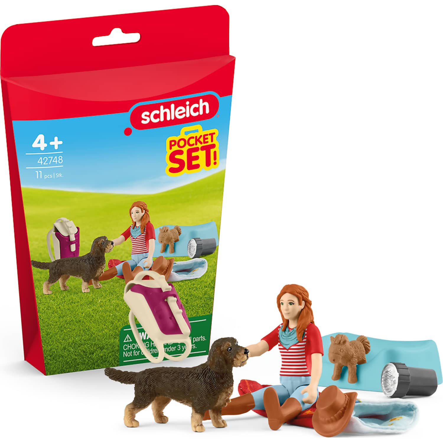 Schleich - Horse Club Sleepover Playset with Hannah Pocket Set!