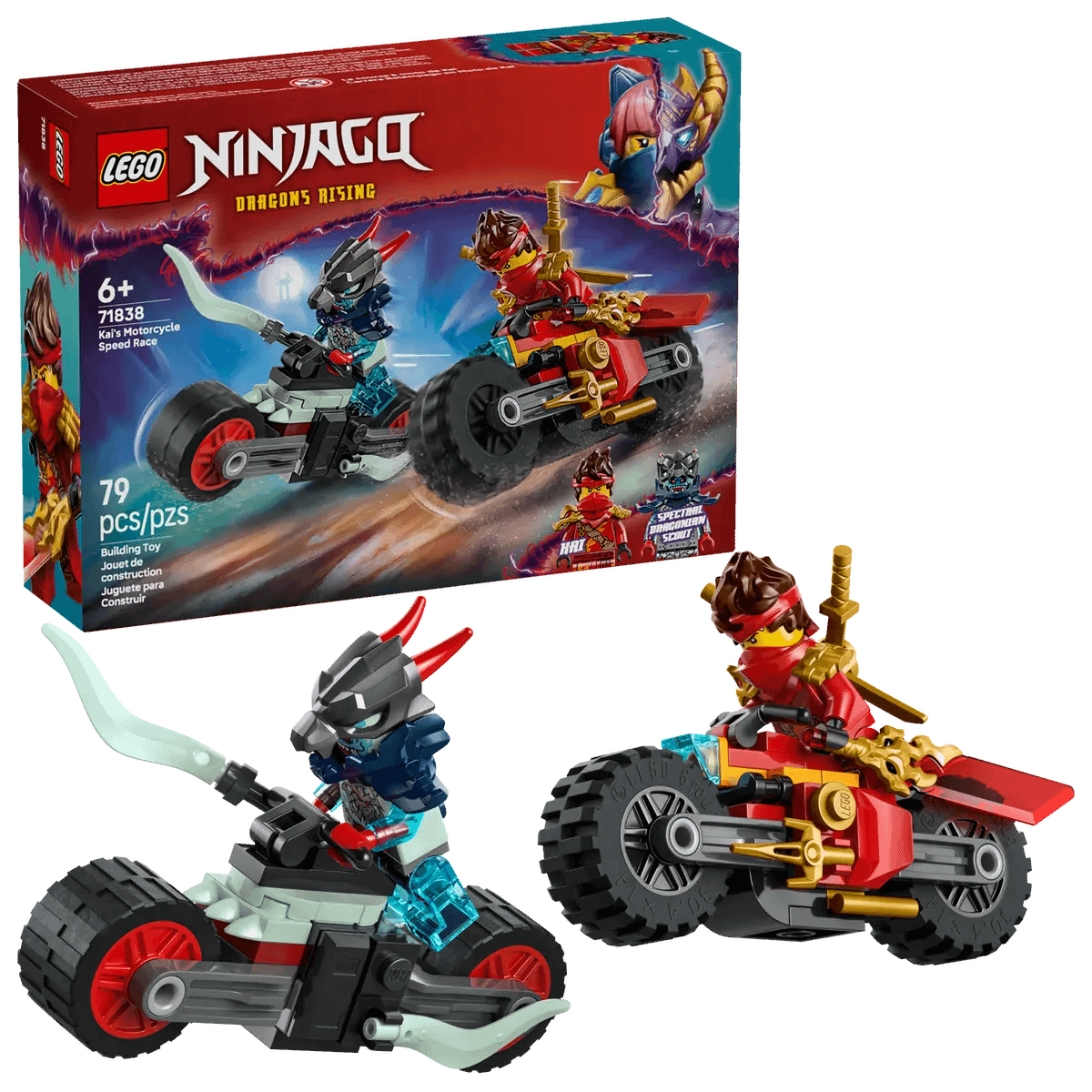LEGO 71838 Kai's Motorcycle Speed Race - Ninjago