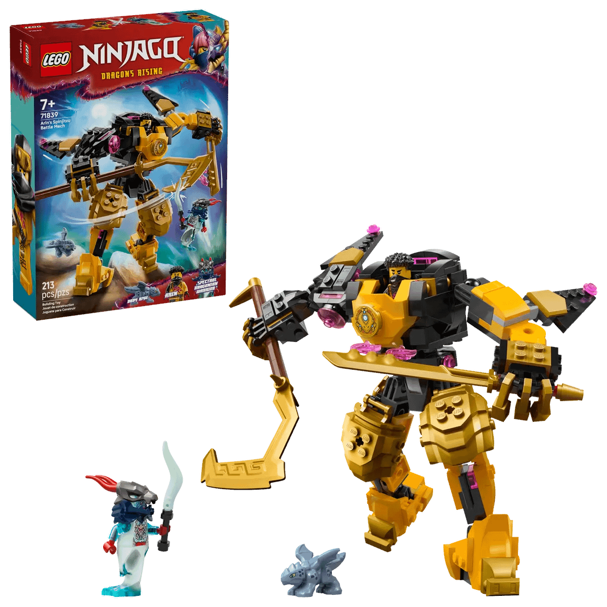 LEGO 71839 Arin's Spinjitzu Battle Mech - Ninjago