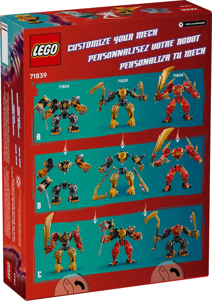 LEGO 71839 Arin's Spinjitzu Battle Mech - Ninjago - Image 9