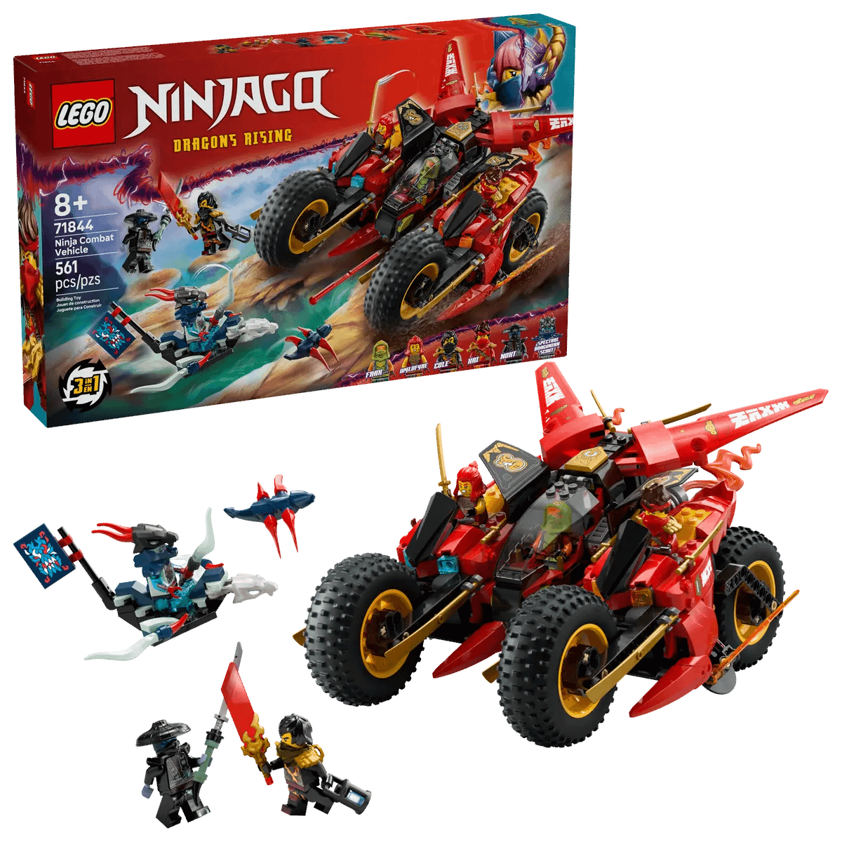 LEGO 71844 Ninja Combat Vehicle - Ninjago