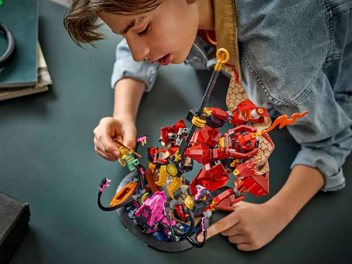 LEGO 71846 The Fire Knight Mech - Ninjago - Image 8