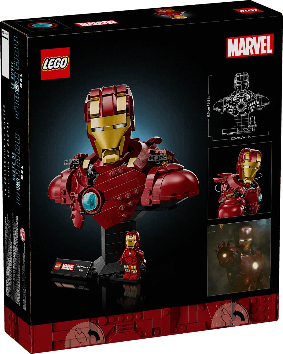 LEGO 76327 Iron Man MK4 Bust - Marvel - Image 11