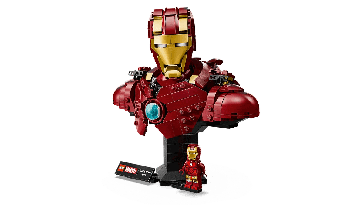 LEGO 76327 Iron Man MK4 Bust - Marvel - Image 4