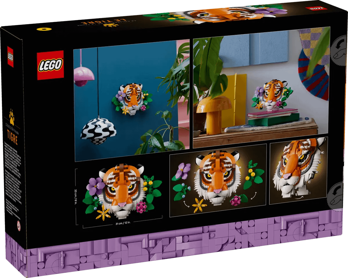 LEGO 31217 The Fauna Collection Tiger - ART - Image 11