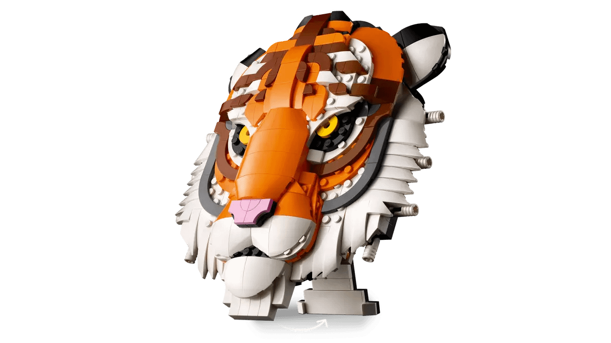 LEGO 31217 The Fauna Collection Tiger - ART - Image 4