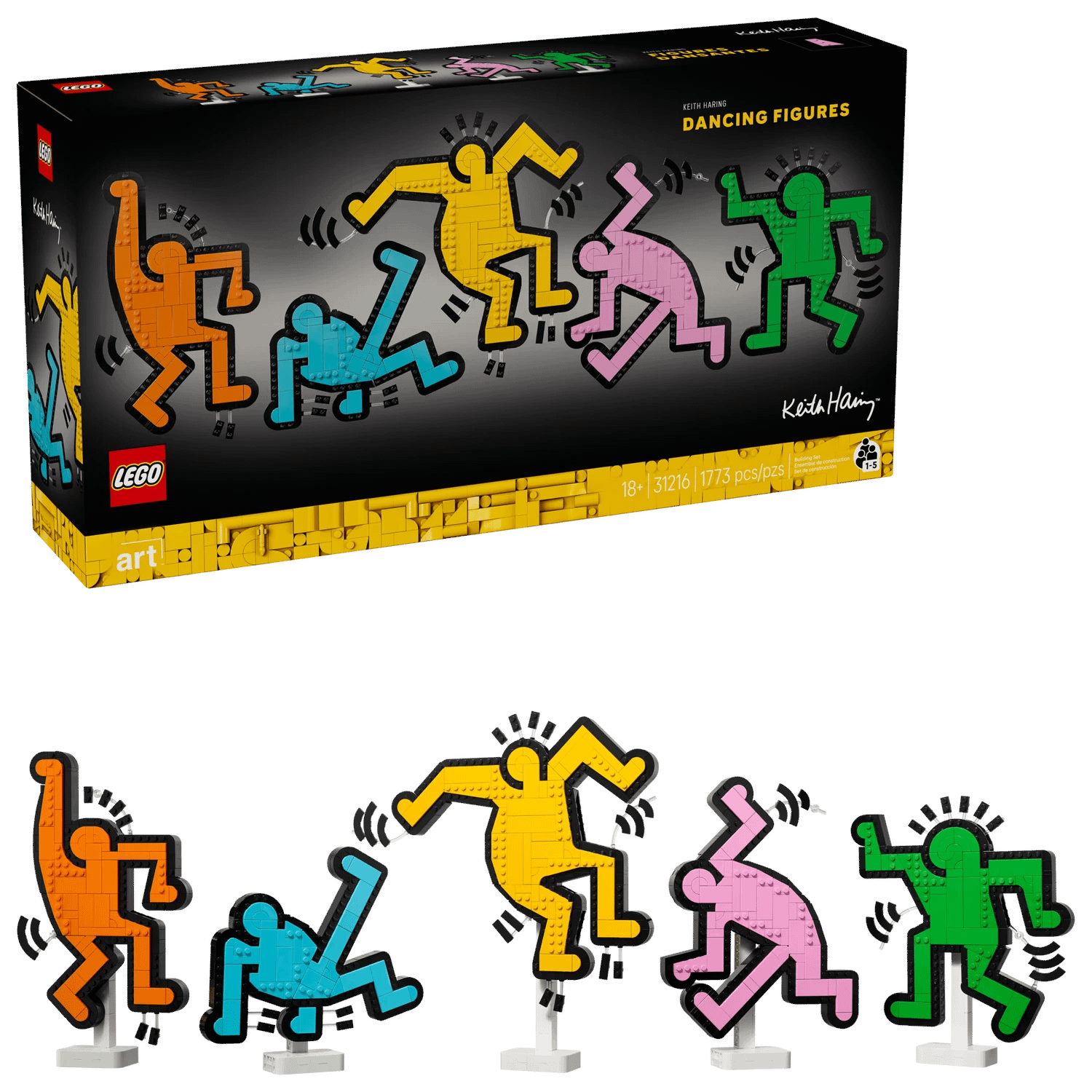 LEGO 31216 Keith Haring Dancing Figures - ART
