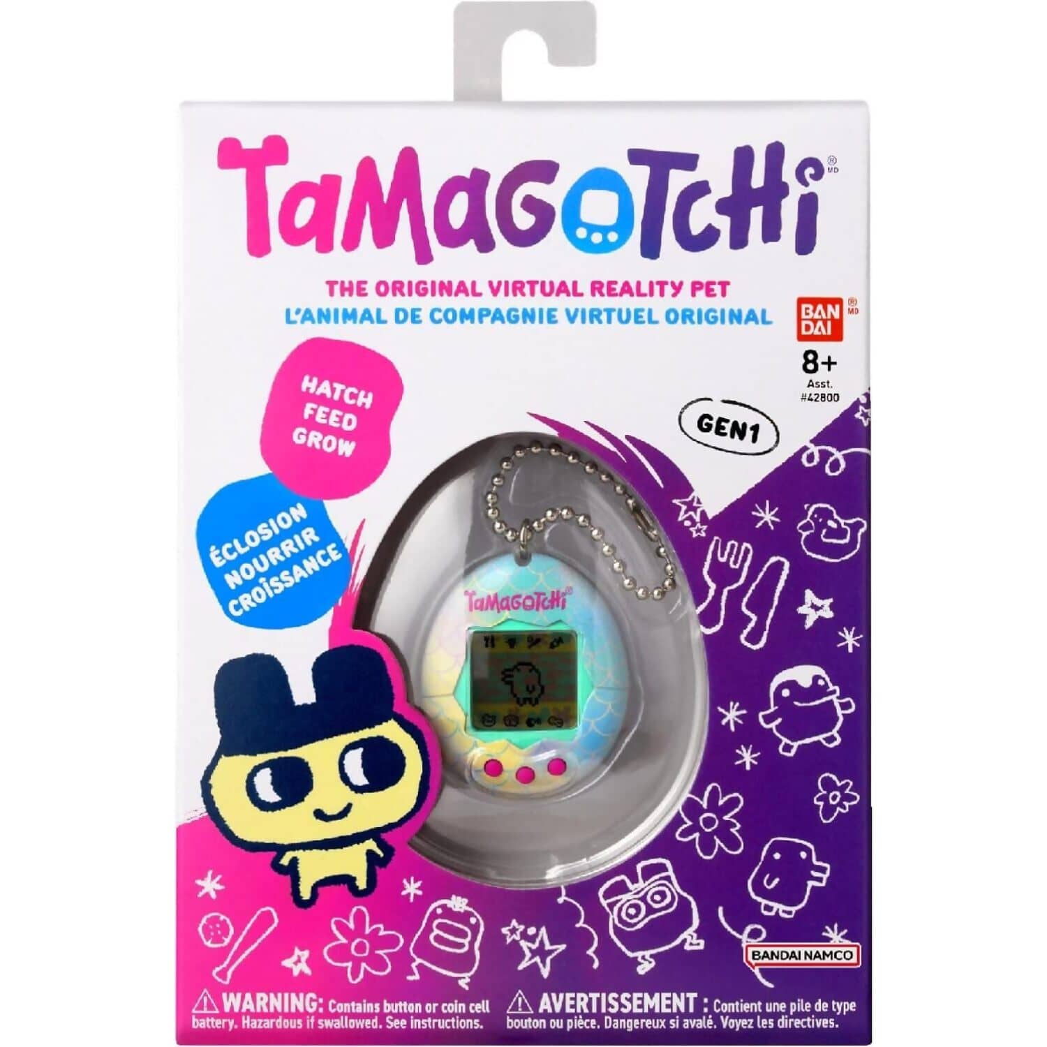 Tamagotchi - Original Virtual Reality Pet - Mermaid Gen1