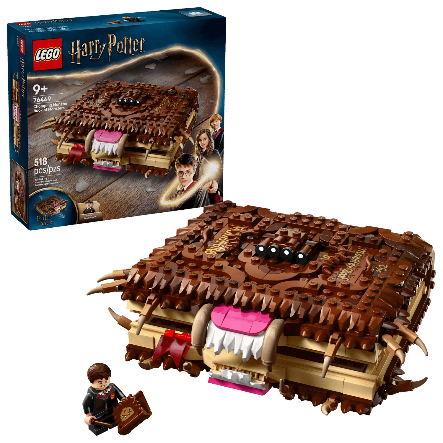 LEGO 76449 Chomping Monster Book of Monsters - Harry Potter