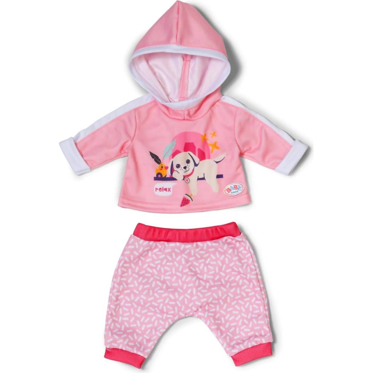 Baby Born - Pink Jogging Suit for 43Cm Doll