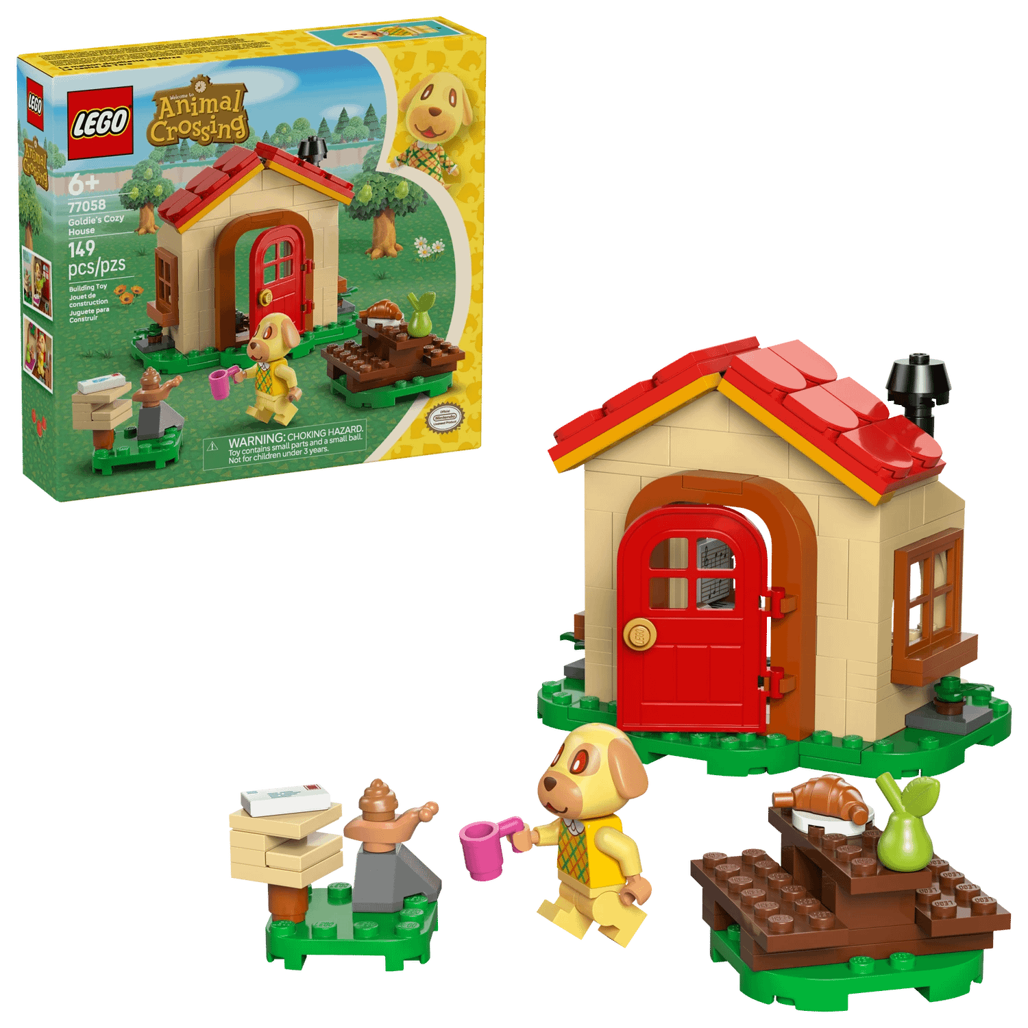 LEGO 77058 Goldie's Cosy House - Animal Crossing