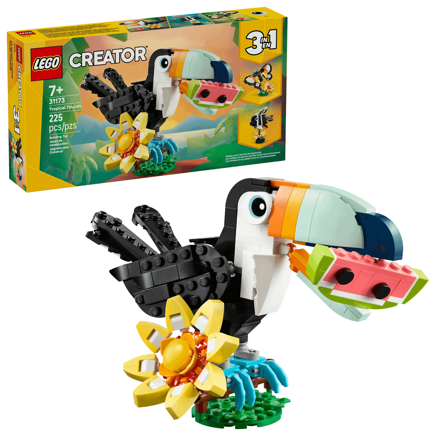 LEGO 31173 Wild Animals: Tropical Toucan - Creator 3-in-1