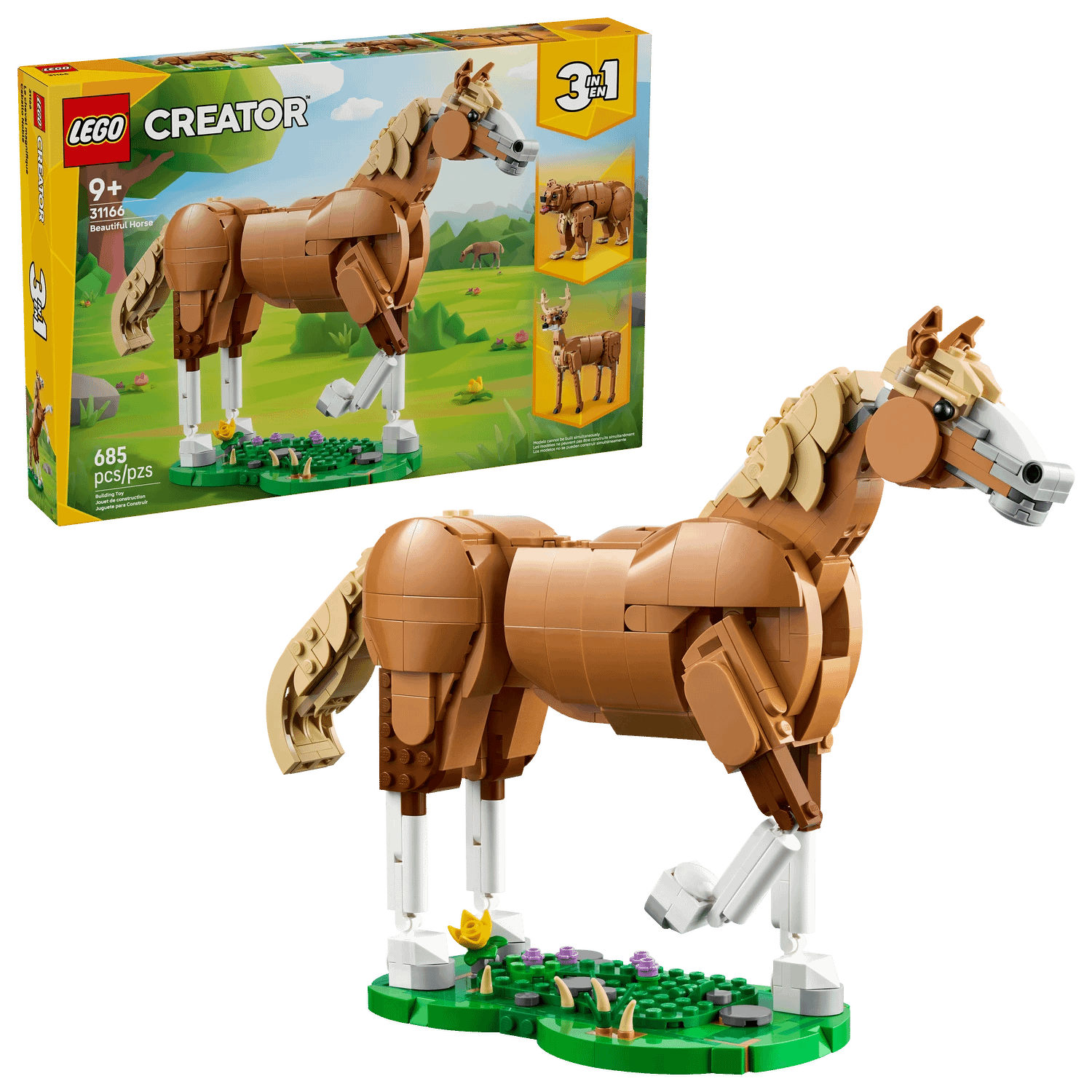 LEGO 31166 Beautiful Horse - Creator 3-in-1