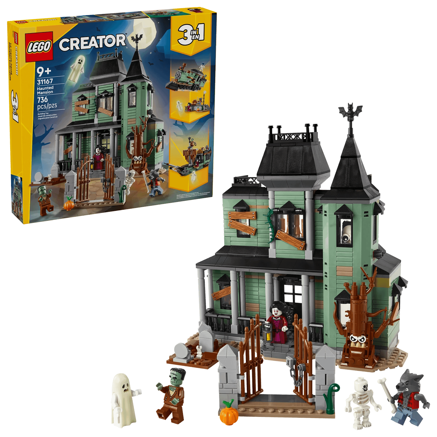 LEGO 31167 Haunted Mansion - Creator 3-in-1