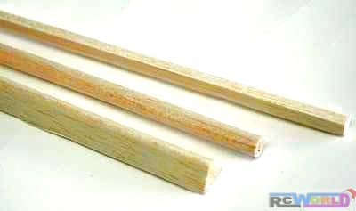 BALSAWOOD SQUARE 5X5 MM X 915MM