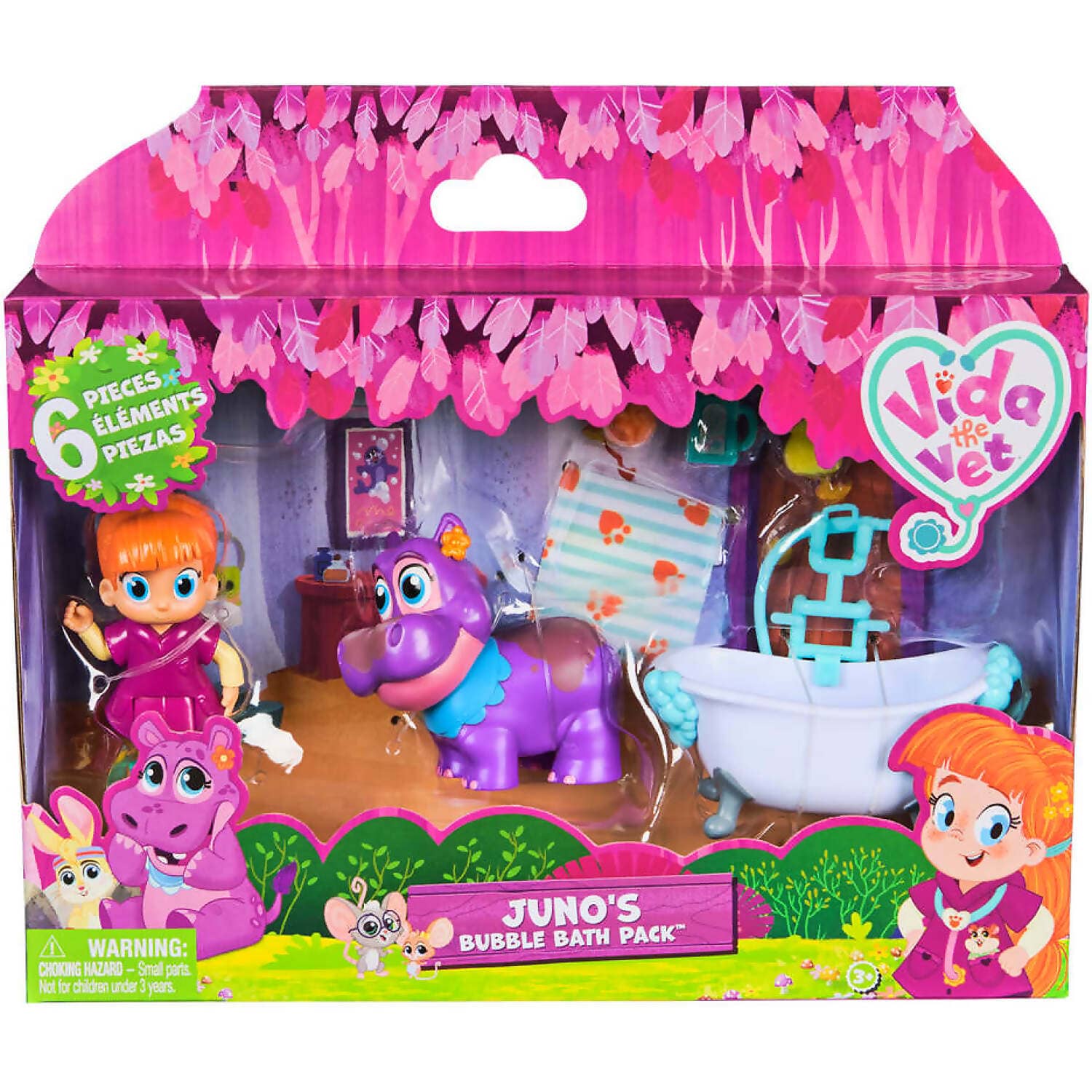 Vida The Vet - Vida & Junos Bubble Bath Pack - Spin Master