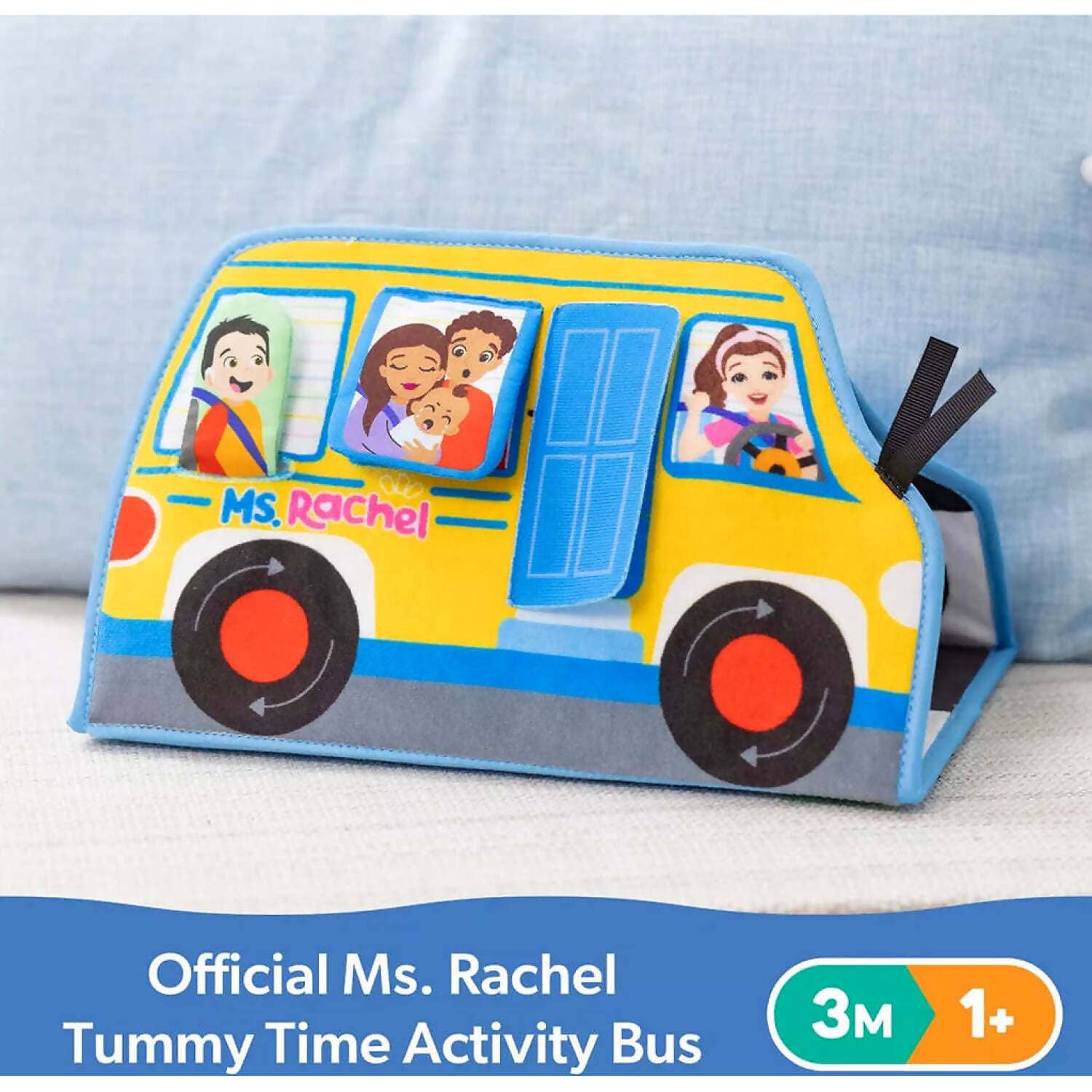 Ms. Rachel - Tummy Time Activity Bus - Spin Master - Image 4