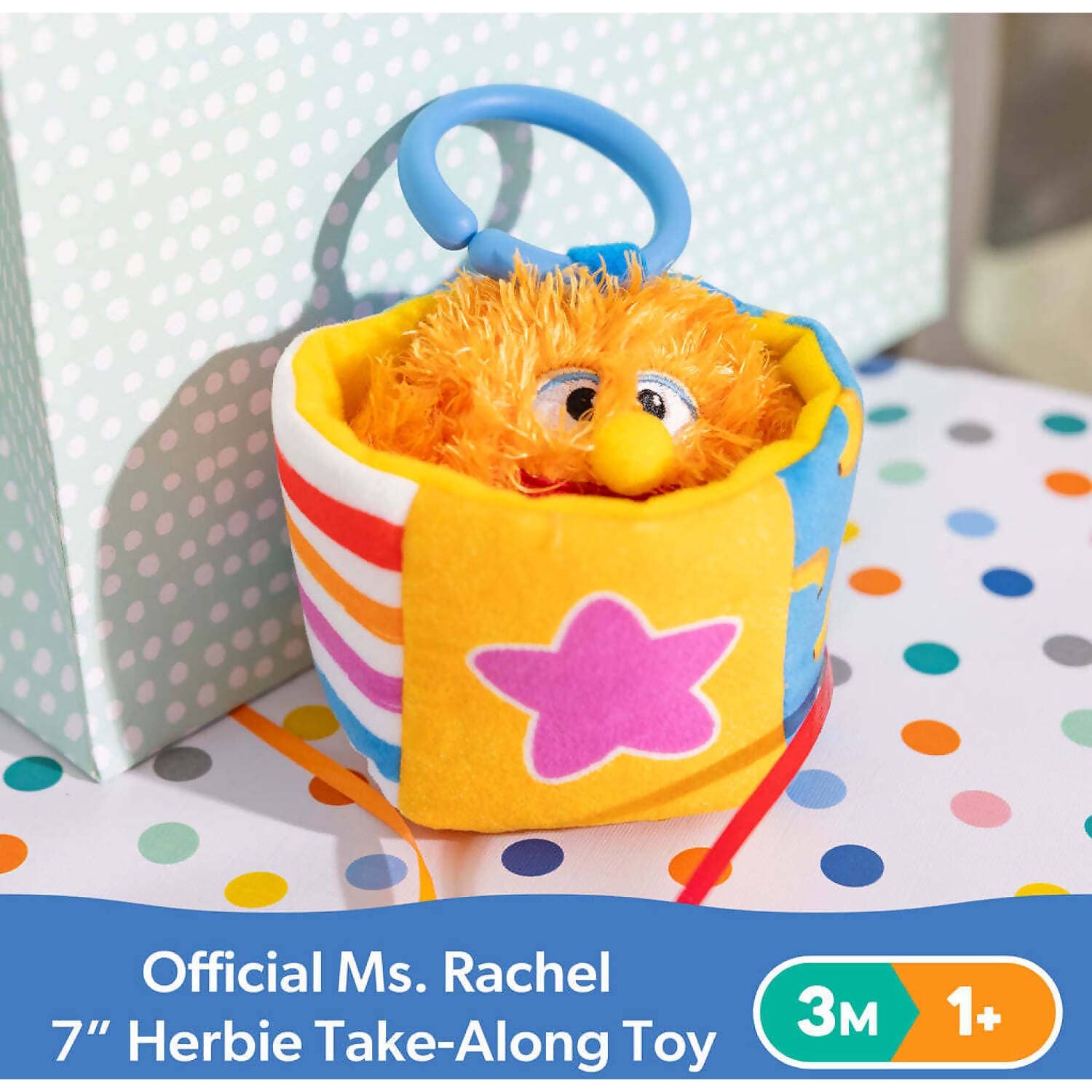 Ms. Rachel - Herbie Sensory Take-Along Toy - Spin Master - Image 7