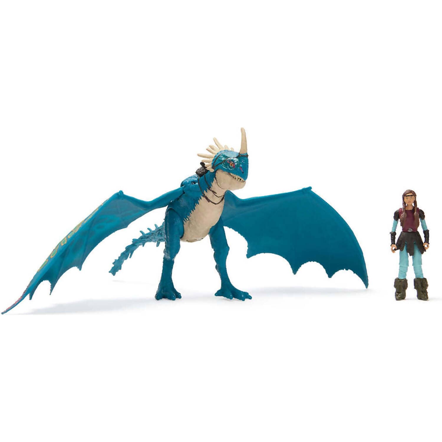 Dreamworks - How To Train Your Dragon Figure Deadly Nadder & Astrid - Spin Master - Image 2
