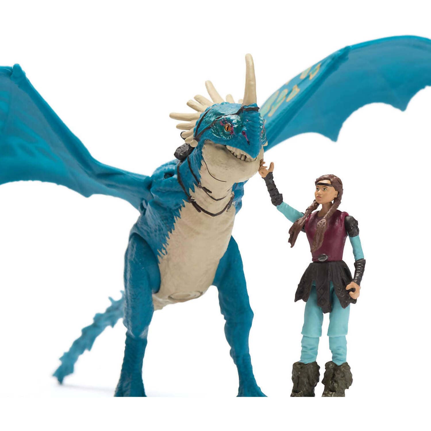 Dreamworks - How To Train Your Dragon Figure Deadly Nadder & Astrid - Spin Master - Image 5