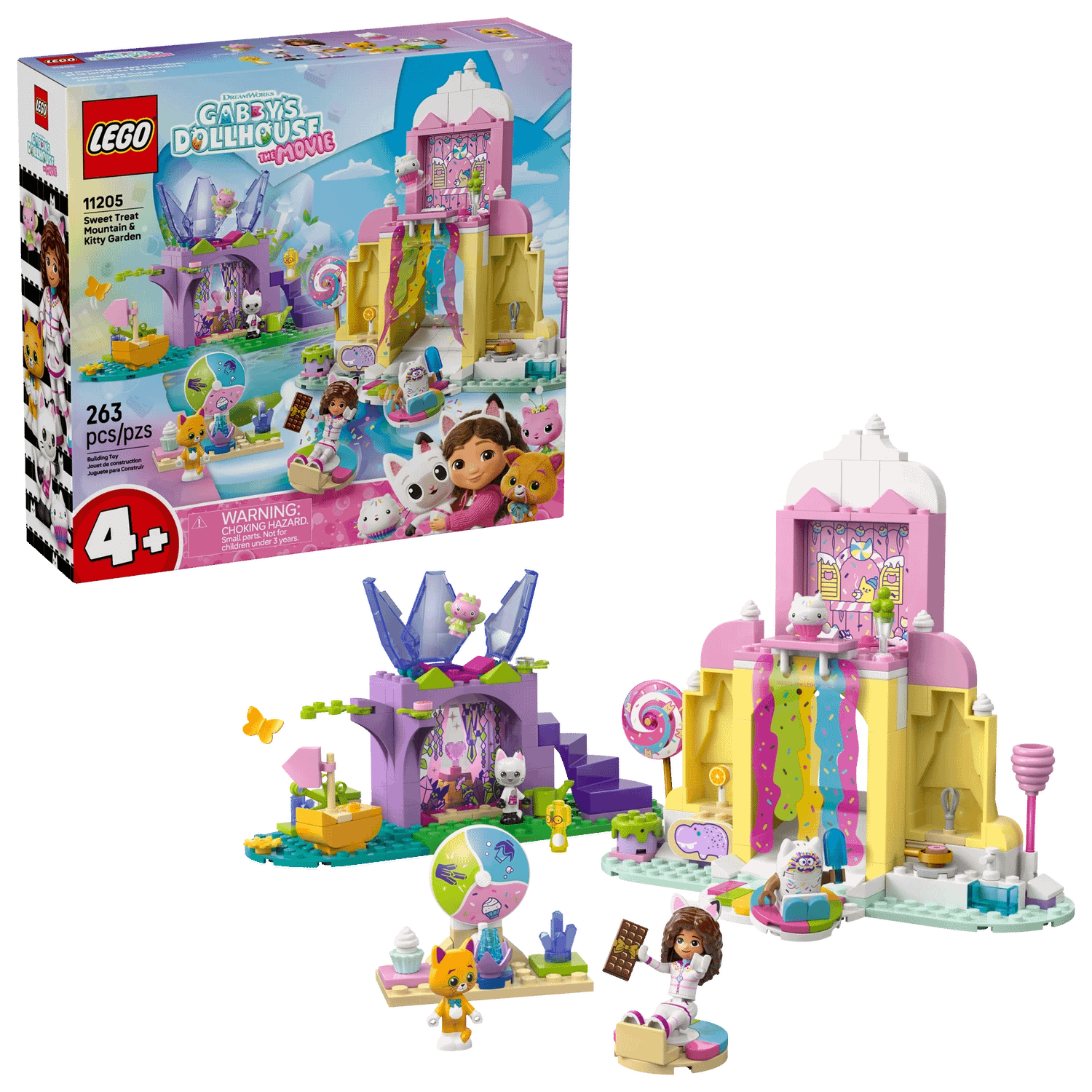 LEGO 11205 Sweet Treat Mountain & Kitty Garden - Gabby's Dollhouse 4+