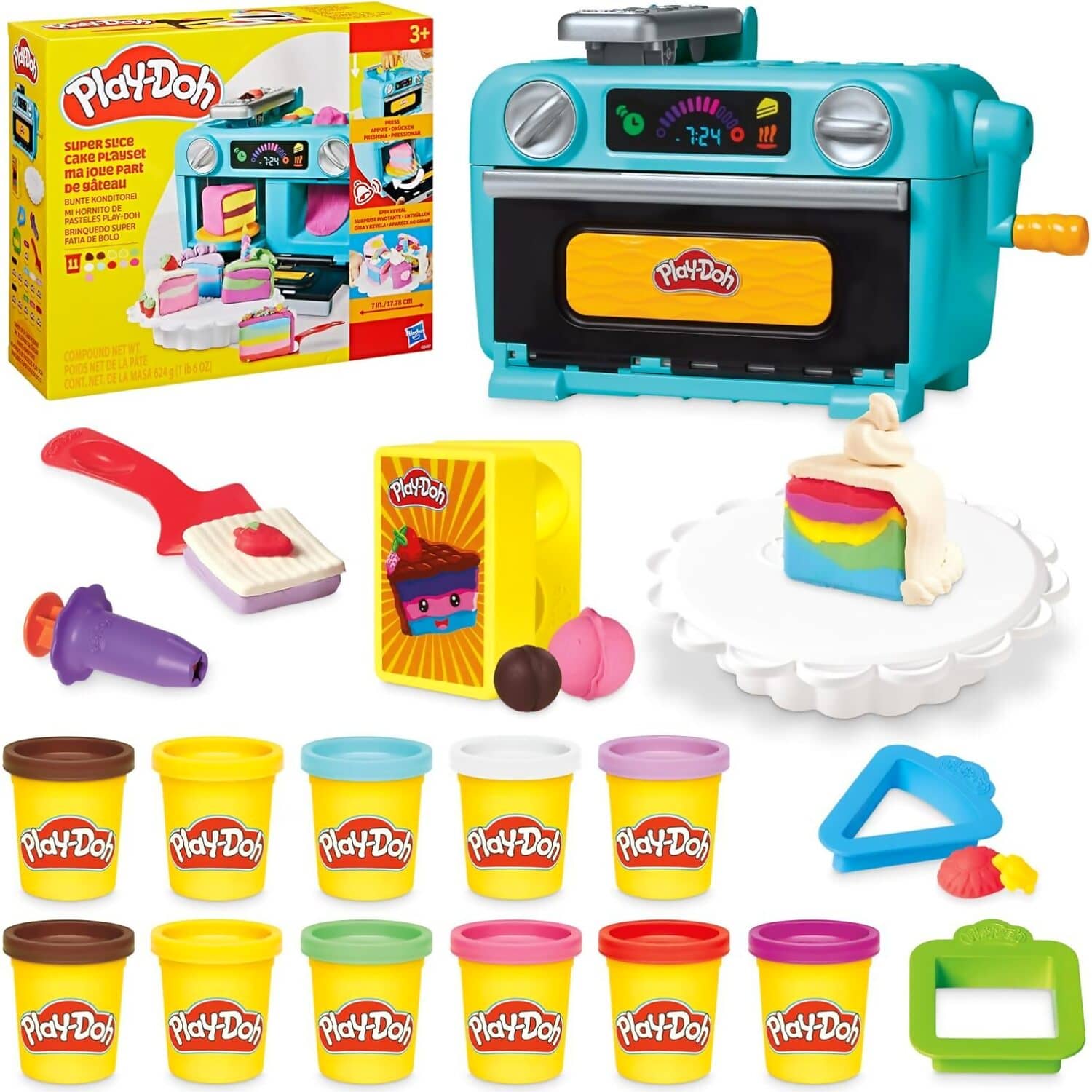 Play-Doh - Super Slice Cake Playset - Hasbro