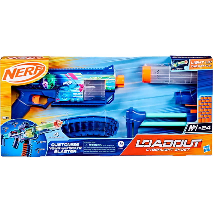 Nerf - Loadout Cyberlight Ghost Blaster - Hasbro
