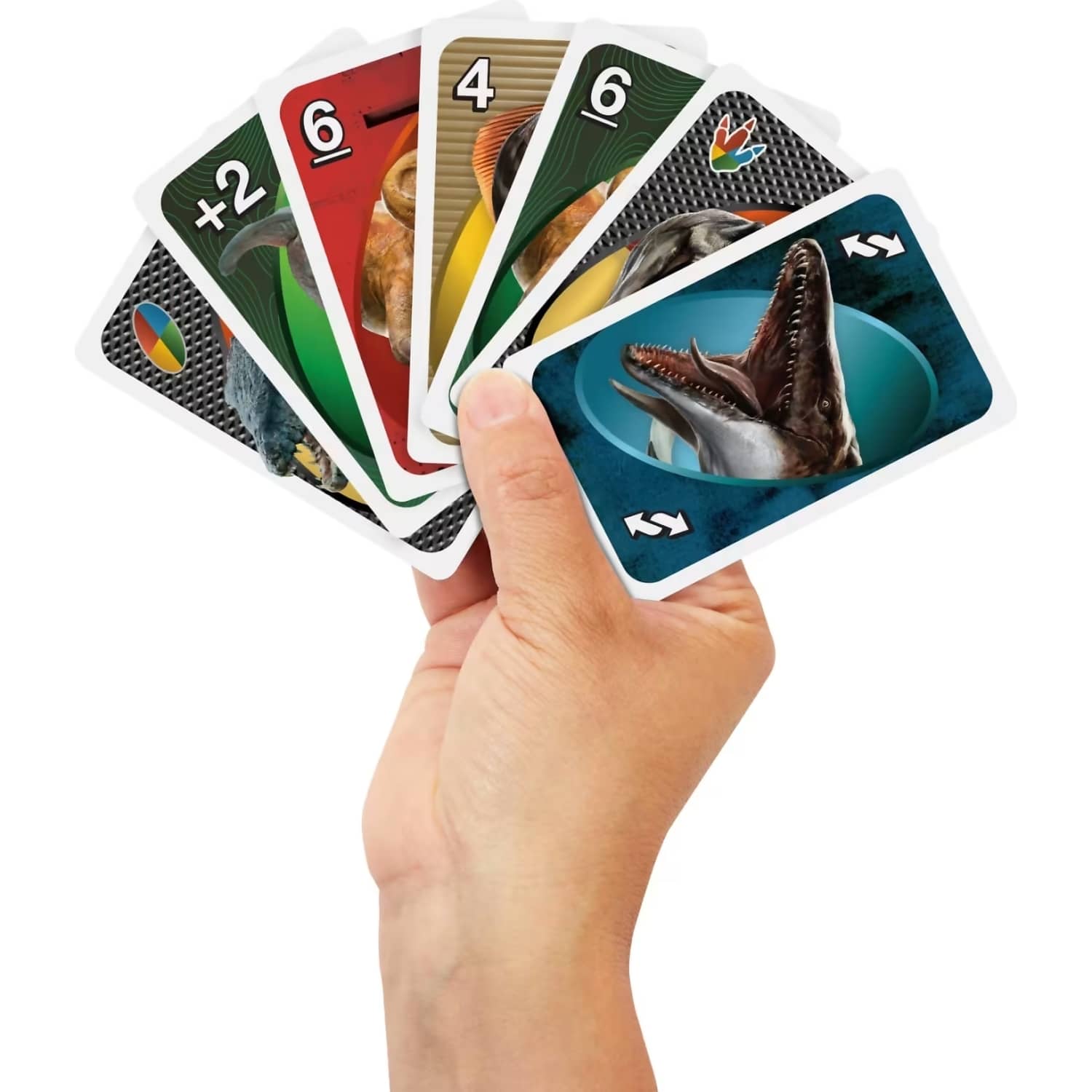 UNO - Jurassic World Rebirth Card Game - Mattel - Image 3
