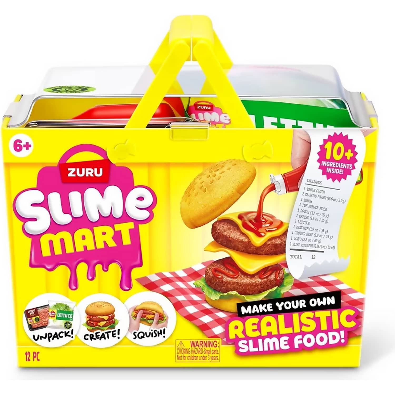 ZURU - Slime Mart Series 1 Shopping Basket - Burger