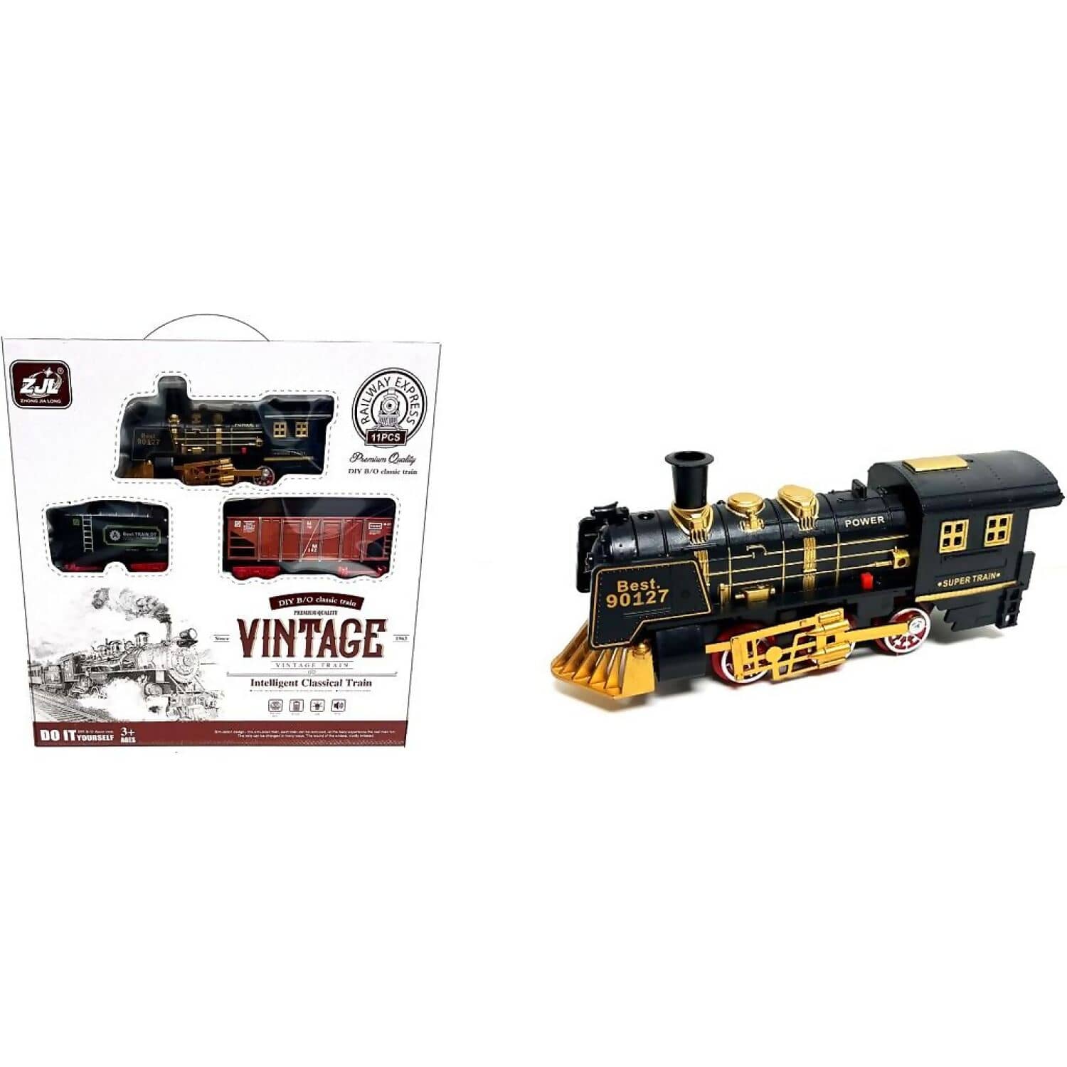 ZJL - Vintage Classic Train Set