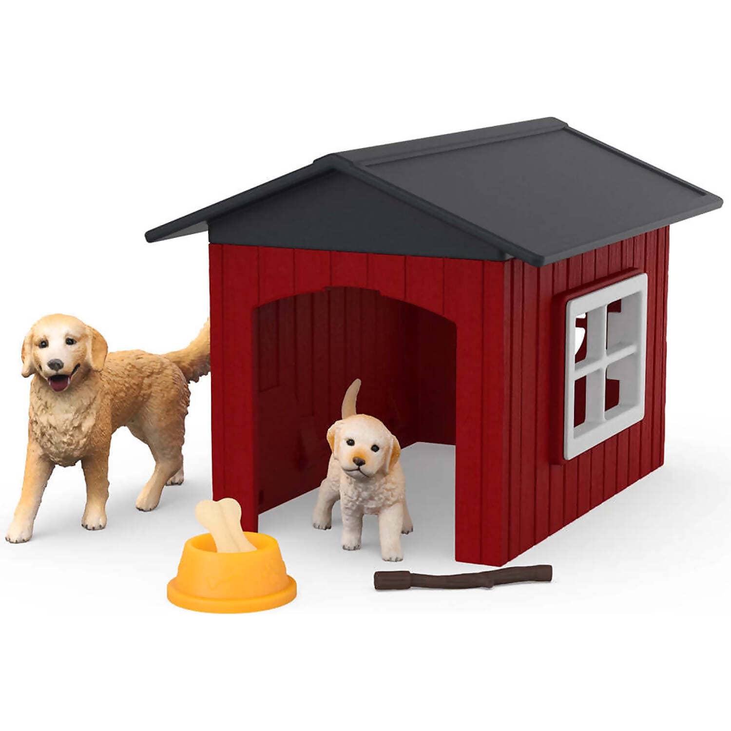 Schleich - Dog Kennel with Golden Retriever - Image 3