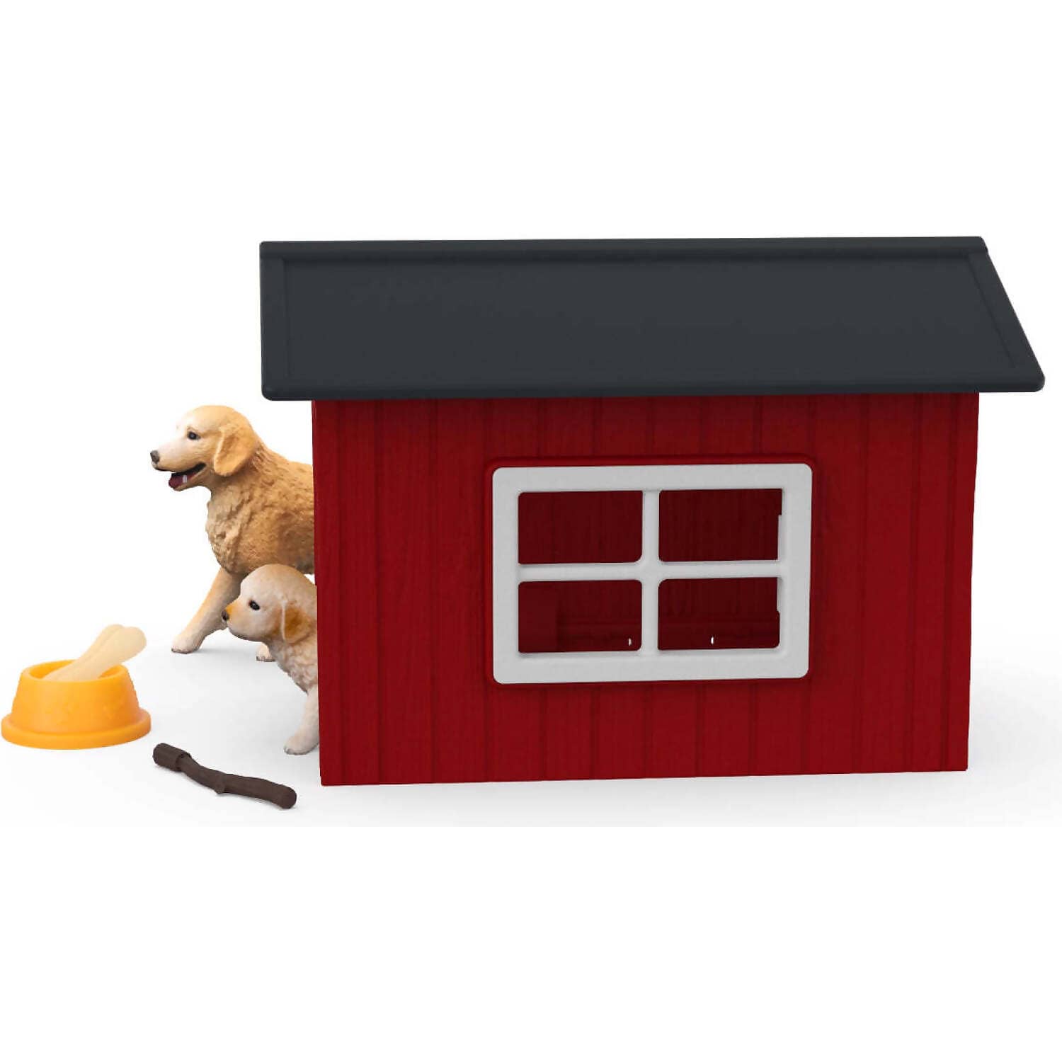 Schleich - Dog Kennel with Golden Retriever - Image 4