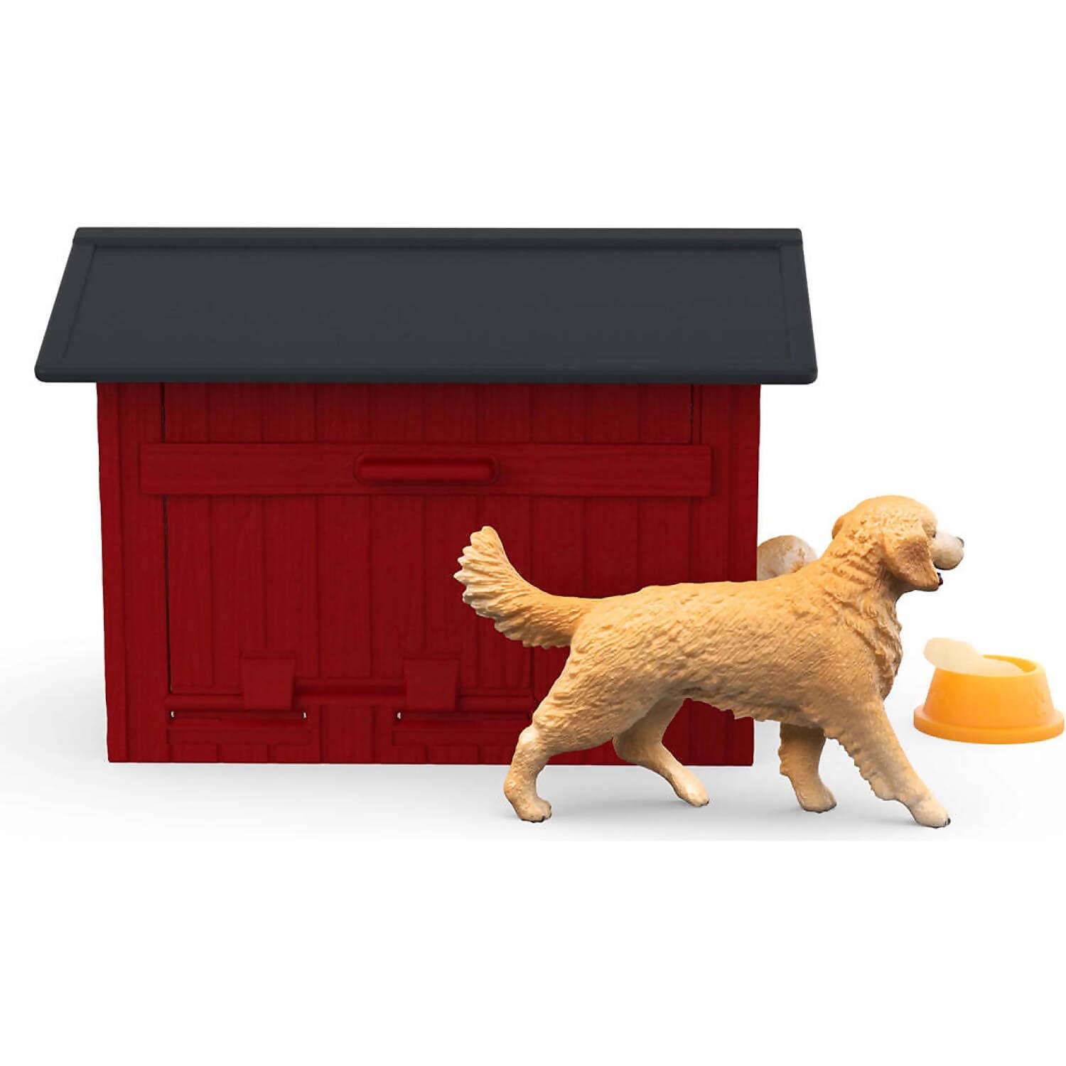 Schleich - Dog Kennel with Golden Retriever - Image 5