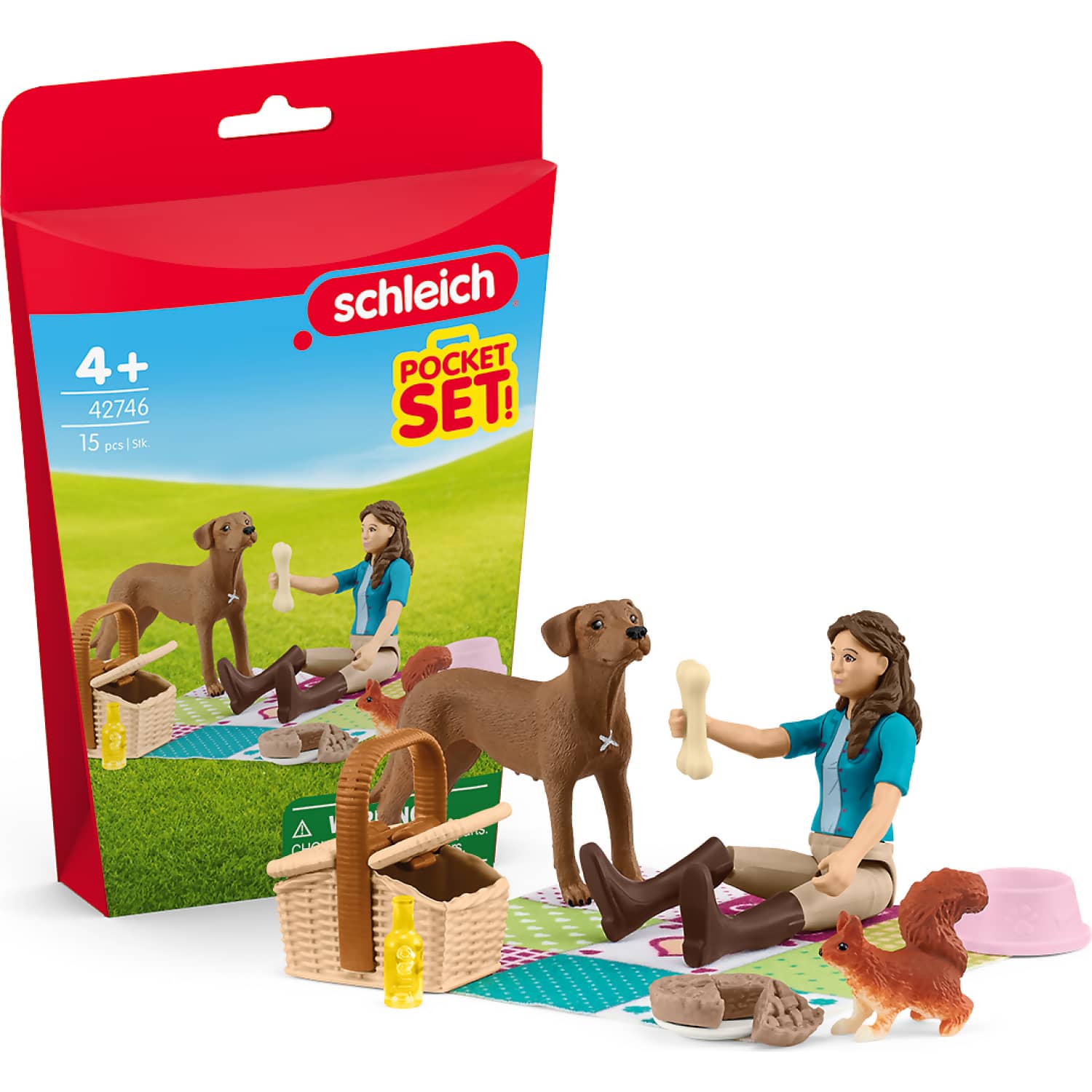 Schleich - Horse Club Picnic Playset with Lisa POCKET SET!