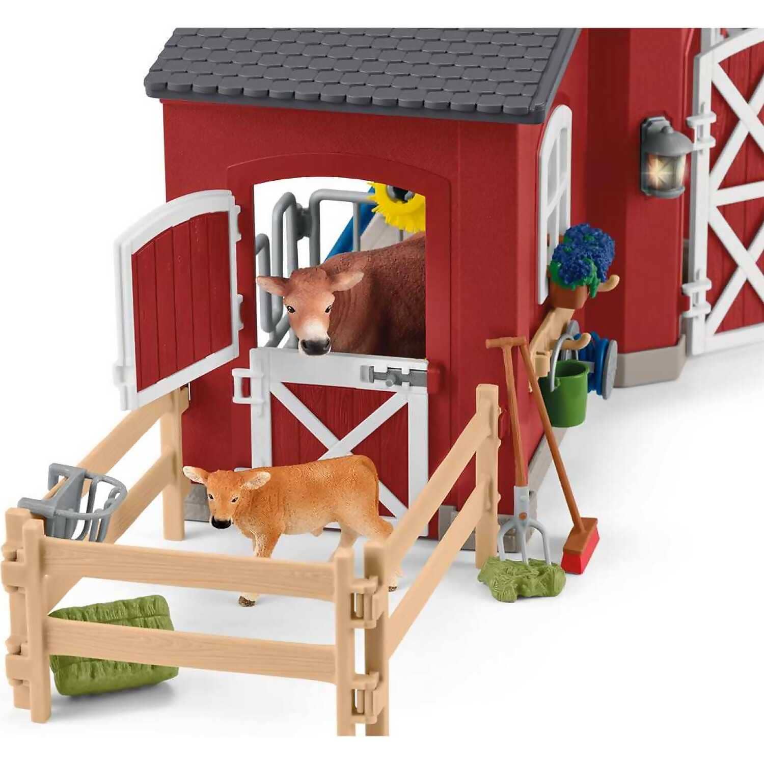 Schleich - Farm World Large Barn with Animals and Accessories Playset - Image 8