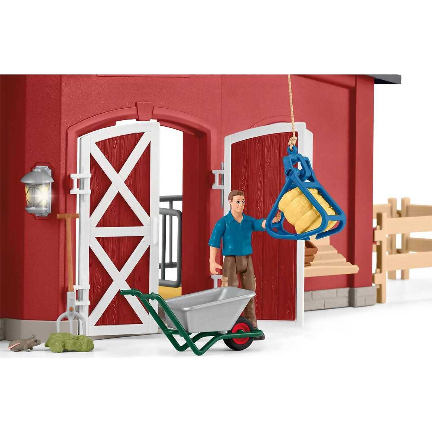 Schleich - Farm World Large Barn with Animals and Accessories Playset - Image 9